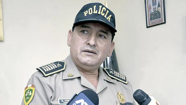 postura. General Pérez espera apoyo para intervenir en zona en conflicto.