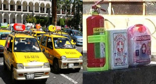 Taxistas informales alquilan implementos de seguridad para obtener Setare