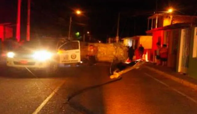 Piura: Patrullero choca contra poste y deja a cuatro efectivos policiales heridos