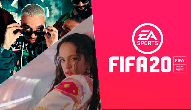 La banda sonora de FIFA 20 trae estrellas como Rosalía, J. Balvin, Major Lazer, Ozuna y El Alfa. Mira la lista completa.