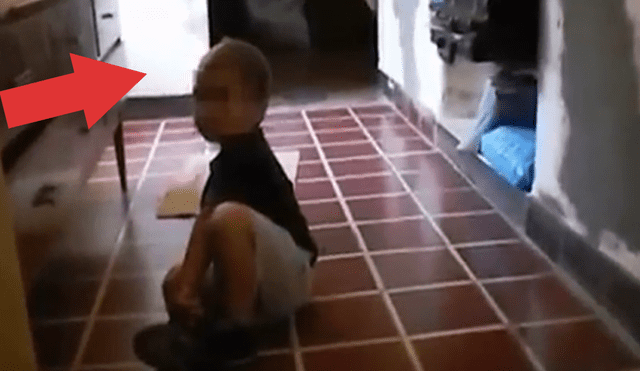 YouTube viral: pequeño duende con extraña apariencia aparece cuando mujer jugaba con su bebé [VIDEO]