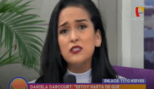 Daniela Darcourt confiesa que está harta que la comparen con Yahaira Plasencia y no descarta trabajar con ella