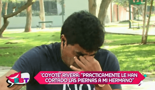 Paolo Guerrero: Julio ‘Coyote’ Rivera llora al hablar de su hermano [VIDEO]