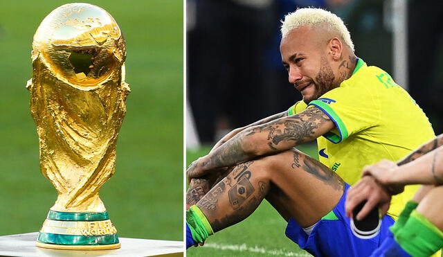 Neymar lleva disputados tres mundiales con la selección brasileña. Foto: composición/EFE