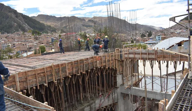 Huancavelica: nuevo local de Compañía de Bomberos presenta avance al 40 %