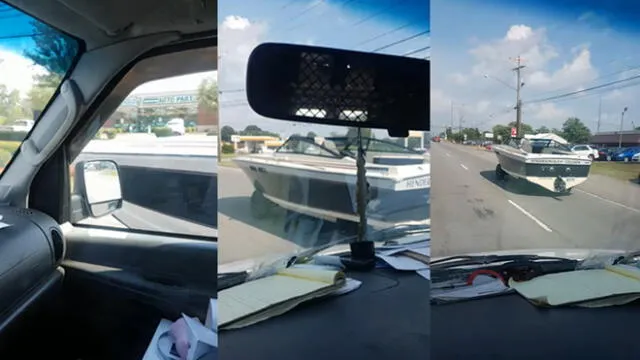 YouTube: manejaba de lo más tranquilo y de pronto se topó con algo inusual en la autopista
