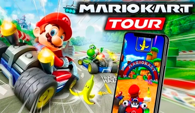 Los usuarios de Mario Kart Tour superaron a los de Mario Kart 8 Deluxe, que tiene más de dos años en el mercado.