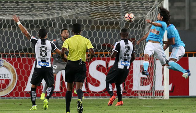 Sporting Cristal empató 1-1 ante Santos, con gol de Cazulo, en debut por Copa Libertador