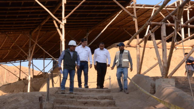 Lambayeque: huaca Ventarrón registra un avance de 31% en trabajos de remodelación 