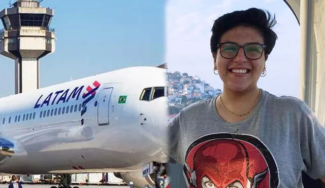 Ariana Bolo Arce considera que es un abuso el trato que estaría manteniendo la aerolínea. Foto: difusión / Instagram
