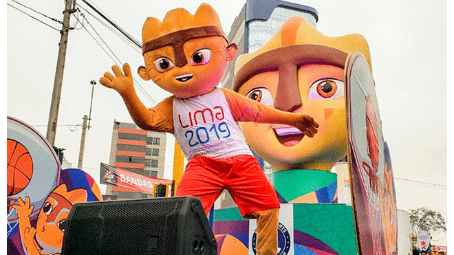 Milco es la mascota oficial de los Juegos Panamericanos Lima 2019. Foto: Difusión