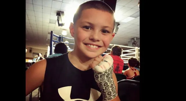 Asombro en YouTube, por el boxeador más joven del mundo [VIDEO]