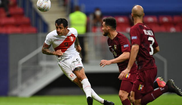 El último Venezuela vs. Perú terminó con victoria Blanquirroja por 1-0 en la Copa América. Foto: AFP