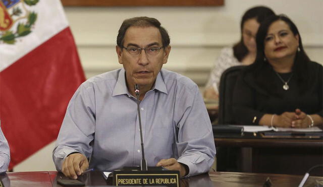 Vizcarra encabeza la lista al Congreso de Somos Perú de cara a las elecciones de 2021. Foto: La República