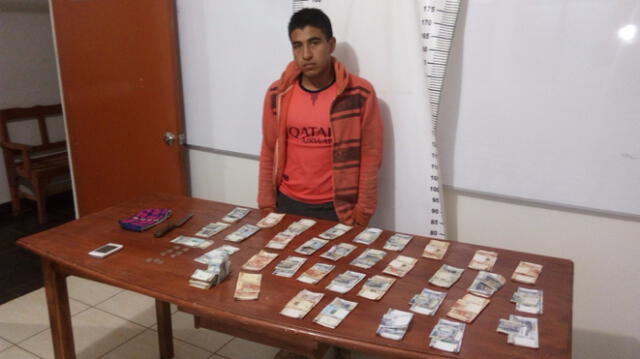 Cajamarca: detienen a sujeto acusado de robar 35 mil soles