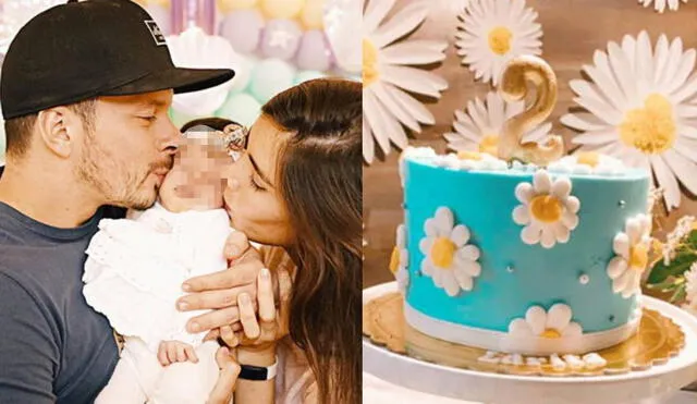 Korina Rivadeneira y Mario Hart comparten, contantemente, todos los momentos al lado de su bebé. Foto: Instagram