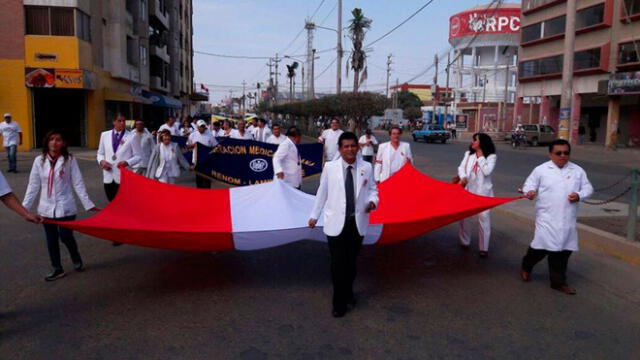 Federación Médica de Lambayeque participará de medida de protesta. (Foto: Archivo)