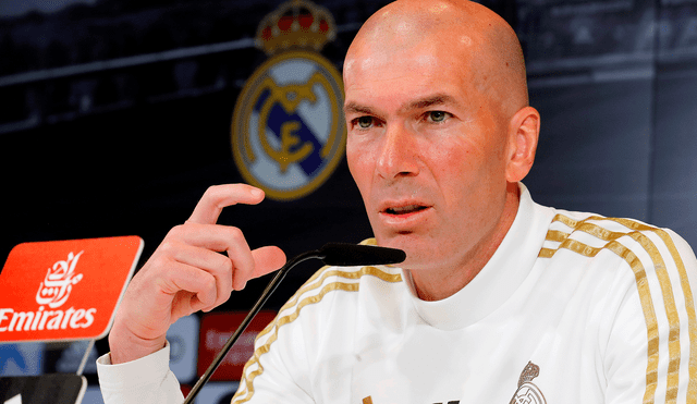 Real Madrid vs Barcelona: Zinedine Zidane admite ser el responsable de la situación del equipo. Foto: EFE