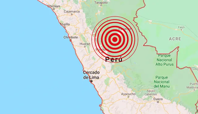 IGP registró sismo de magnitud 4.0 en Huánuco esta madrugada