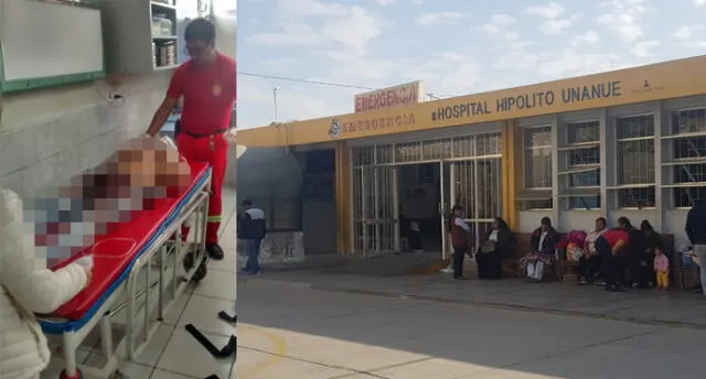 Sujetos desfiguran a varón y acuchillan a su acompañante en Tacna