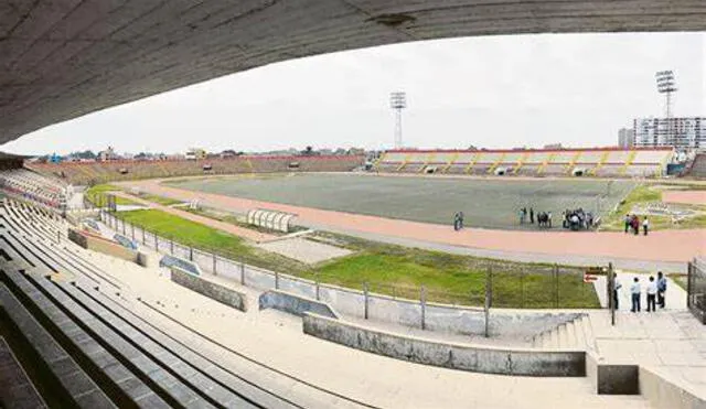 Estadio Elías Aguirre requiere intervención urgente para su remodelación. Foto: La República.