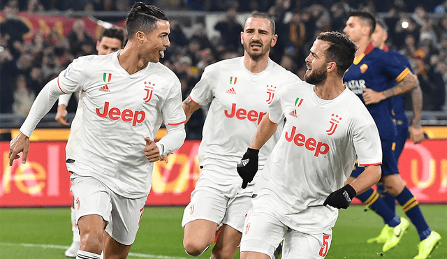 Sigue aquí EN VIVO ONLINE el partido Juventus vs. Roma por la jornada 19 de la Serie A de Italia 2020. | Foto: AFP