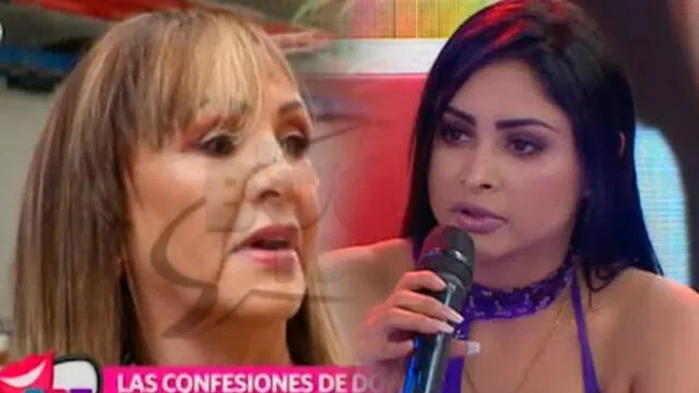La cantante se presentó en "Válgame" y habló de su relación con el cumbiambero.