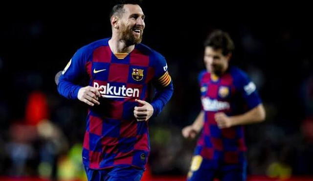 Messi cerró el 2019 como goleador de la primera rueda de la Liga Santander.