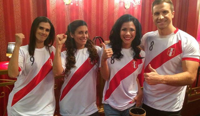 Colorina: elenco celebra empate de Perú en la Bombonera