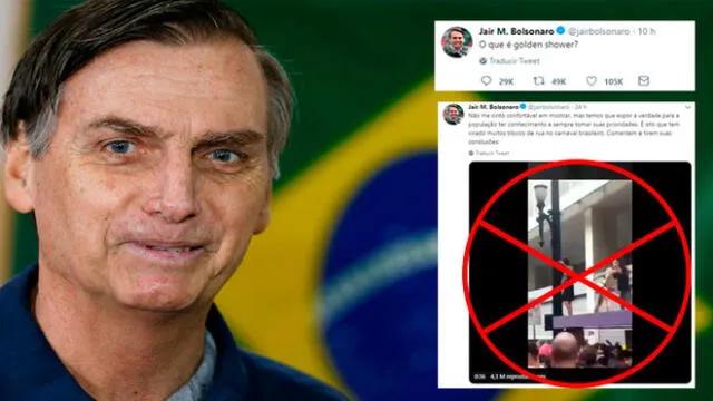El obsceno video publicado por Bolsonaro que generó polémica en Twitter