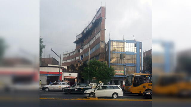 Cercado de Lima: edificio mal construido no es demolido a pesar del riesgo