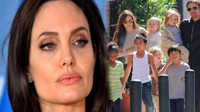 Angelina Jolie estaría manipulando a sus hijos para hacer sufrir a Brad Pitt 
