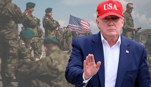 Trump anuncia el envío de 1000 soldados adicionales a Polonia para frenar a Rusia