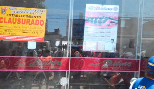 Chiclayo: clausuran empresa de transportes interprovincial por no cumplir normas de seguridad [VIDEO]