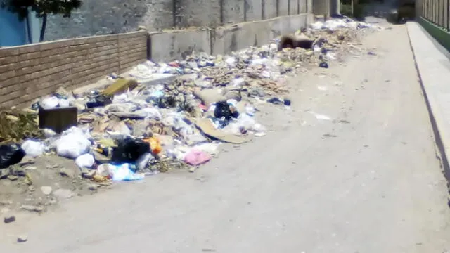 #YoDenuncio: desmonte y basura acumulada cerca de colegio