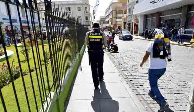 Policías municipales ya no van más en Arequipa