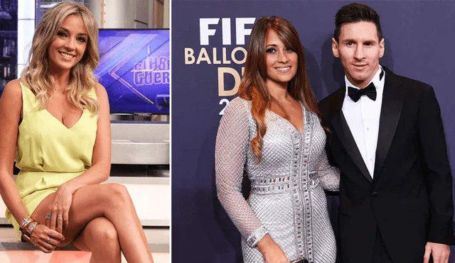 Antonella Roccuzzo celosa de presentadora que coqueteó con Lionel Messi [FOTOS]