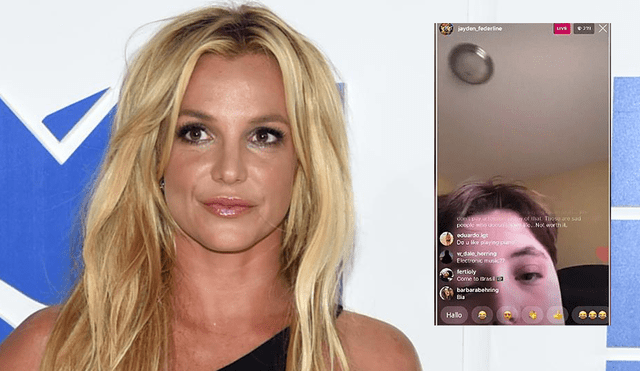 Hijo de Britney Spears hizo revelación durante transmisión de Instagram.