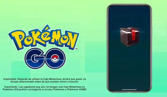 Si transfieres una criatura de Pokémon GO a Pokémon HOME recibirás una Caja Misteriosa para capturar a Meltan. Foto: Nintendo.