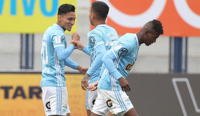Cristal supera a San Martín gracias al gol de Sandoval. | Foto: Liga 1
