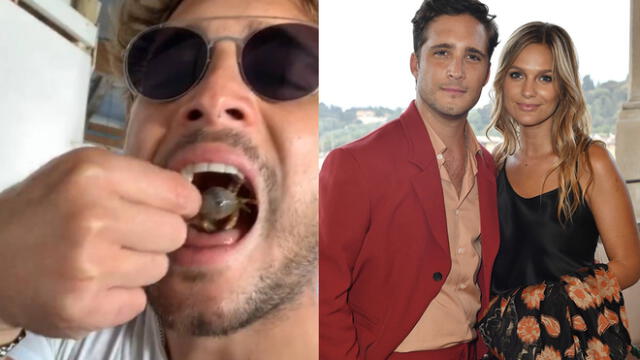 ¿Diego Boneta quiso sorprender a enamorada? Actor se come un erizo en Chile