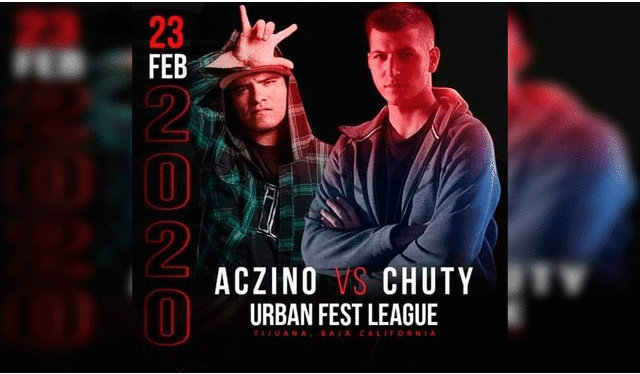 Urban Fest League: Aczino y Chuty participarán en exhibición