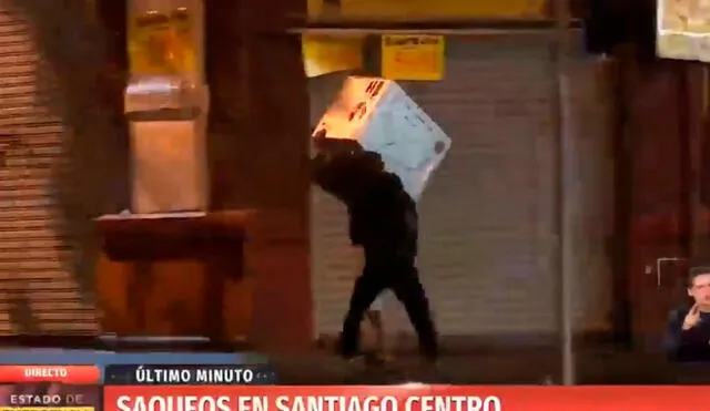 Captura de video 24 horas Chile.