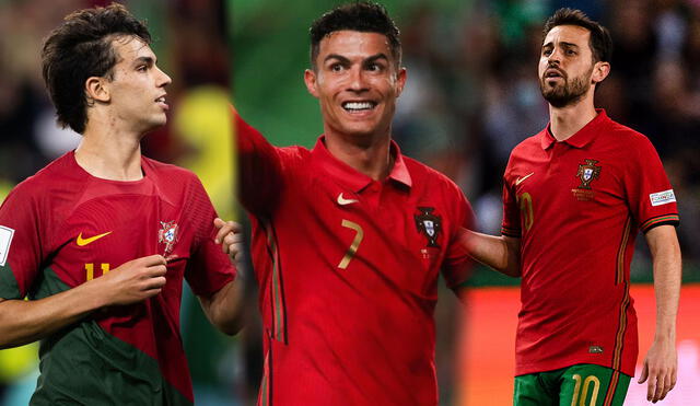 La selección de Portugal va en búsqueda de su primera Copa del Mundo, por lo que ha convocado a sus mejores jugadores del momento. Foto: composición GLR