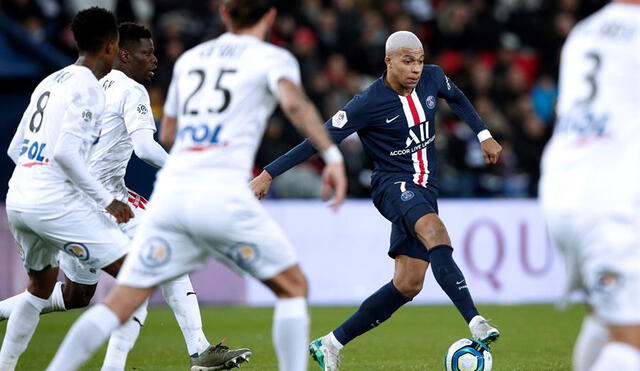 El joven francés volvió a demostrar sus excelentes dotes futbolísticas. Foto: EFE.