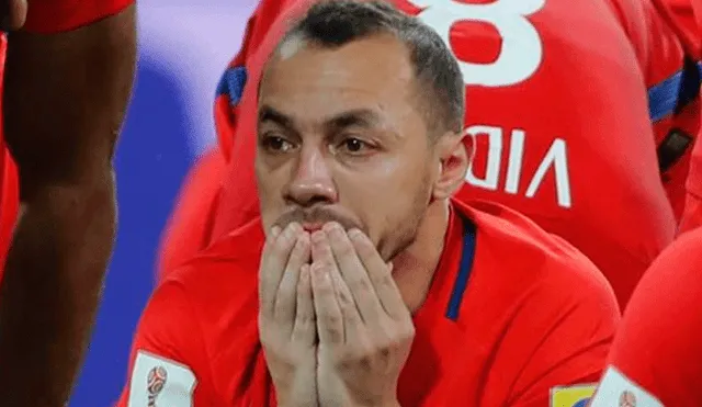 Vía en Instagram: Marcelo Díaz y su impotencia durante el sorteo del Mundial Rusia 2018 [FOTO]