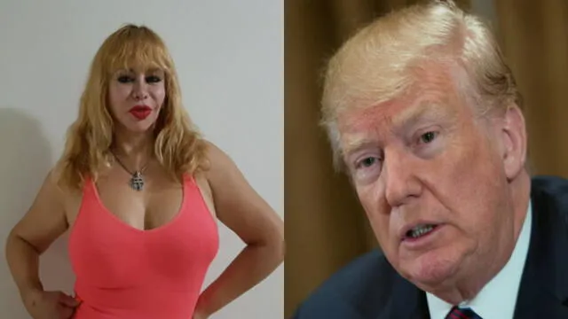 Susy Díaz hizo un pedido a Donald Trump 
