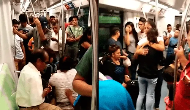 Metro de Lima descarta balacera en confuso incidente ocasionado en tren eléctrico [VIDEO]