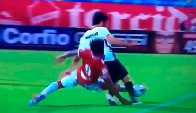 Serie B - Brasil: futbolista se fractura el brazo en el duelo Sport Recibe vs. Vila Nova.