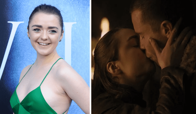 Game of Thrones: Maisie Williams y su singular mensaje tras escena Arya y Gendry